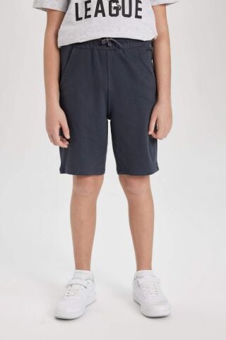 Erkek Çocuk Pike Basic Bermuda Şort