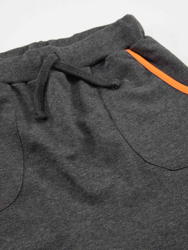 Turuncu Tilki Erkek Çocuk T-shirt Kapri Şort Takım