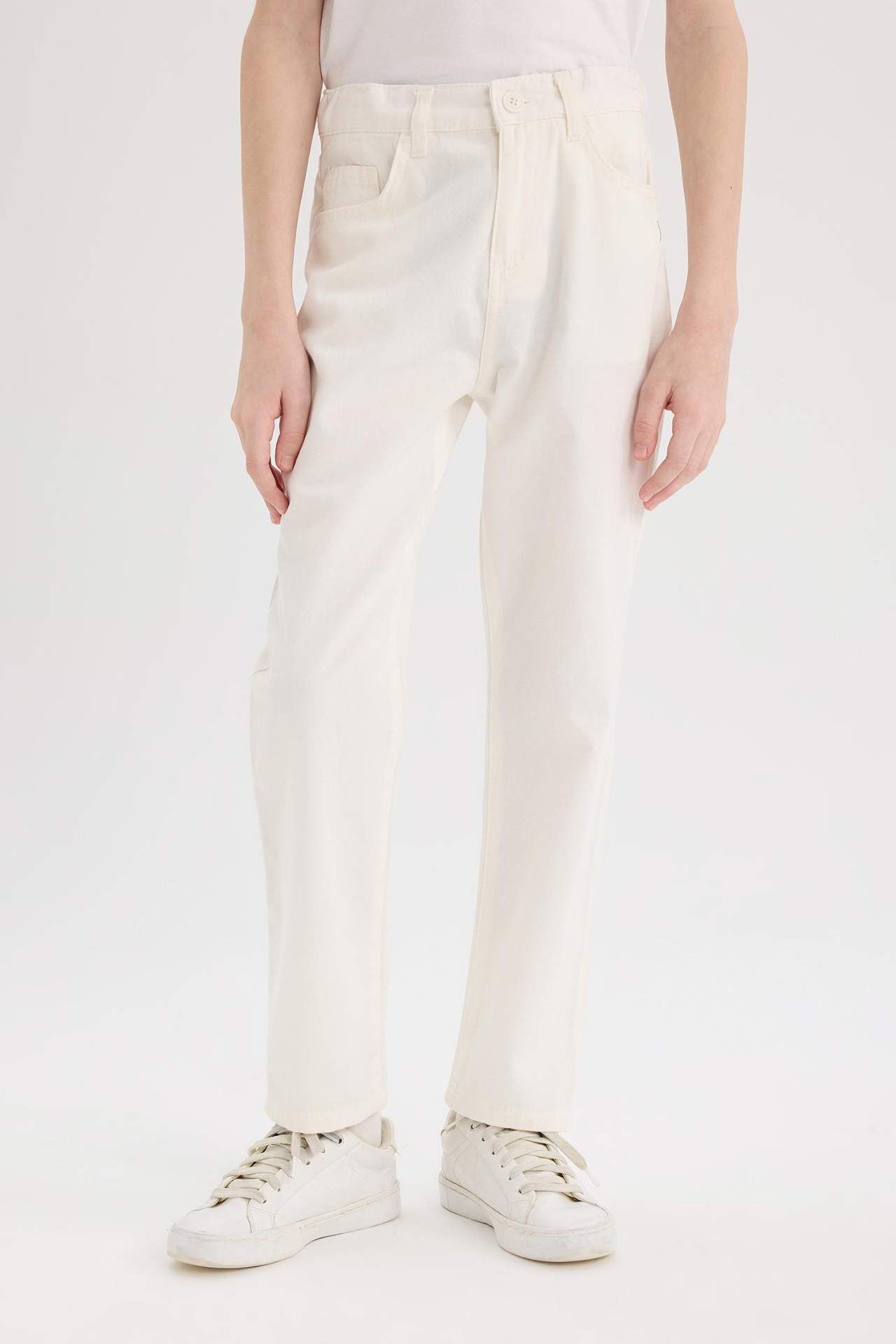 Erkek Çocuk 23 Nisan Çocuk Bayramı Düz Paça Gabardin Pantolon