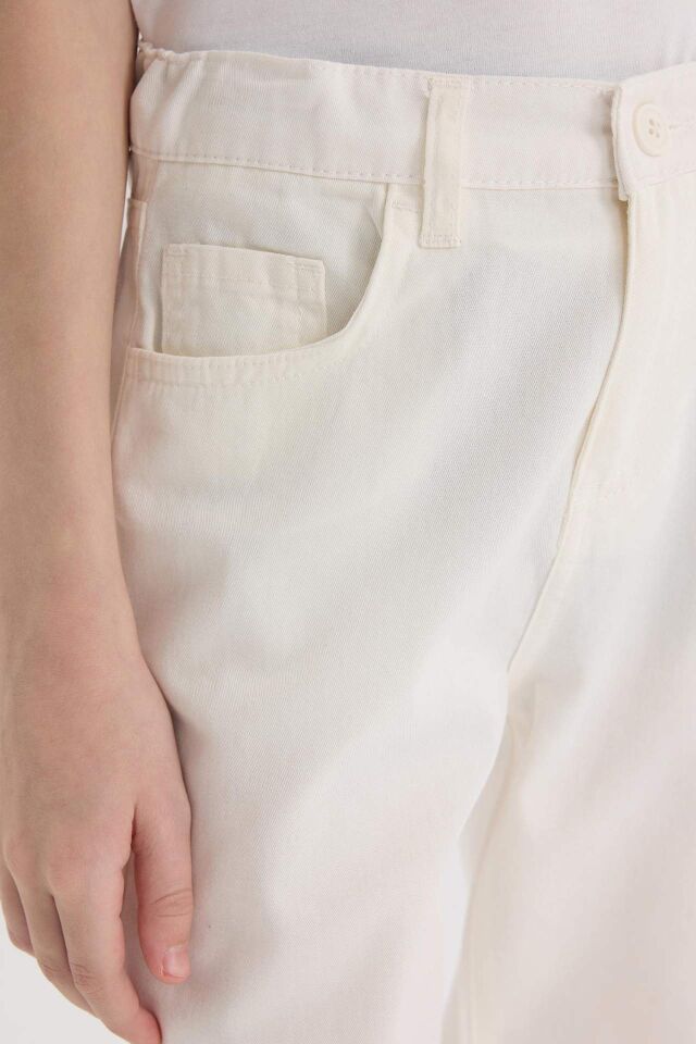 Erkek Çocuk 23 Nisan Çocuk Bayramı Düz Paça Gabardin Pantolon