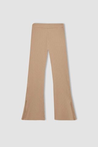 Kız Çocuk Flare Fit Fitilli Kaşkorse Pantolon