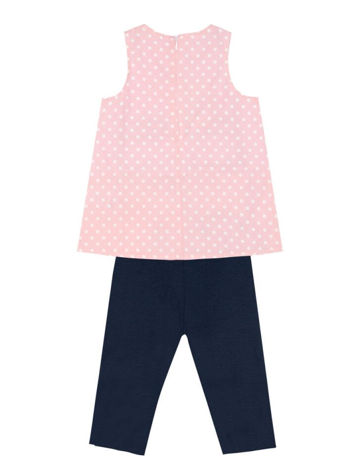 Hello Tavşan Kız Çocuk Tunik Tayt Takım 2 Y - Pembe, Lacivert