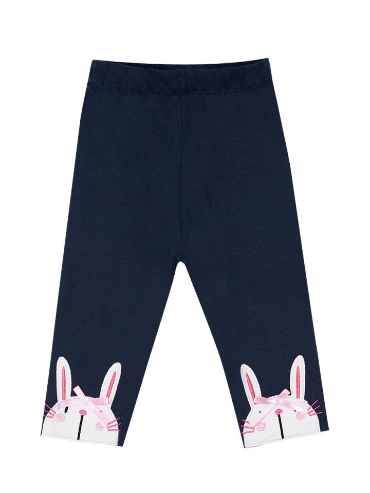 Hello Tavşan Kız Çocuk Tunik Tayt Takım 3 Y - Pembe, Lacivert