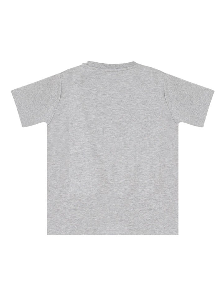 Cool Animals Erkek Çocuk T-shirt Kapri Şort Takım 4 Y - Gri, Siyah