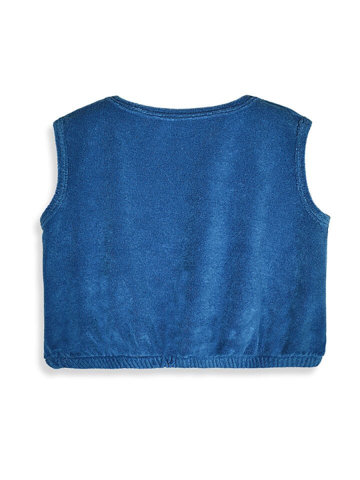 Gülen Çiçek Kız Çocuk Havlu T-shirt ve Şort Takım