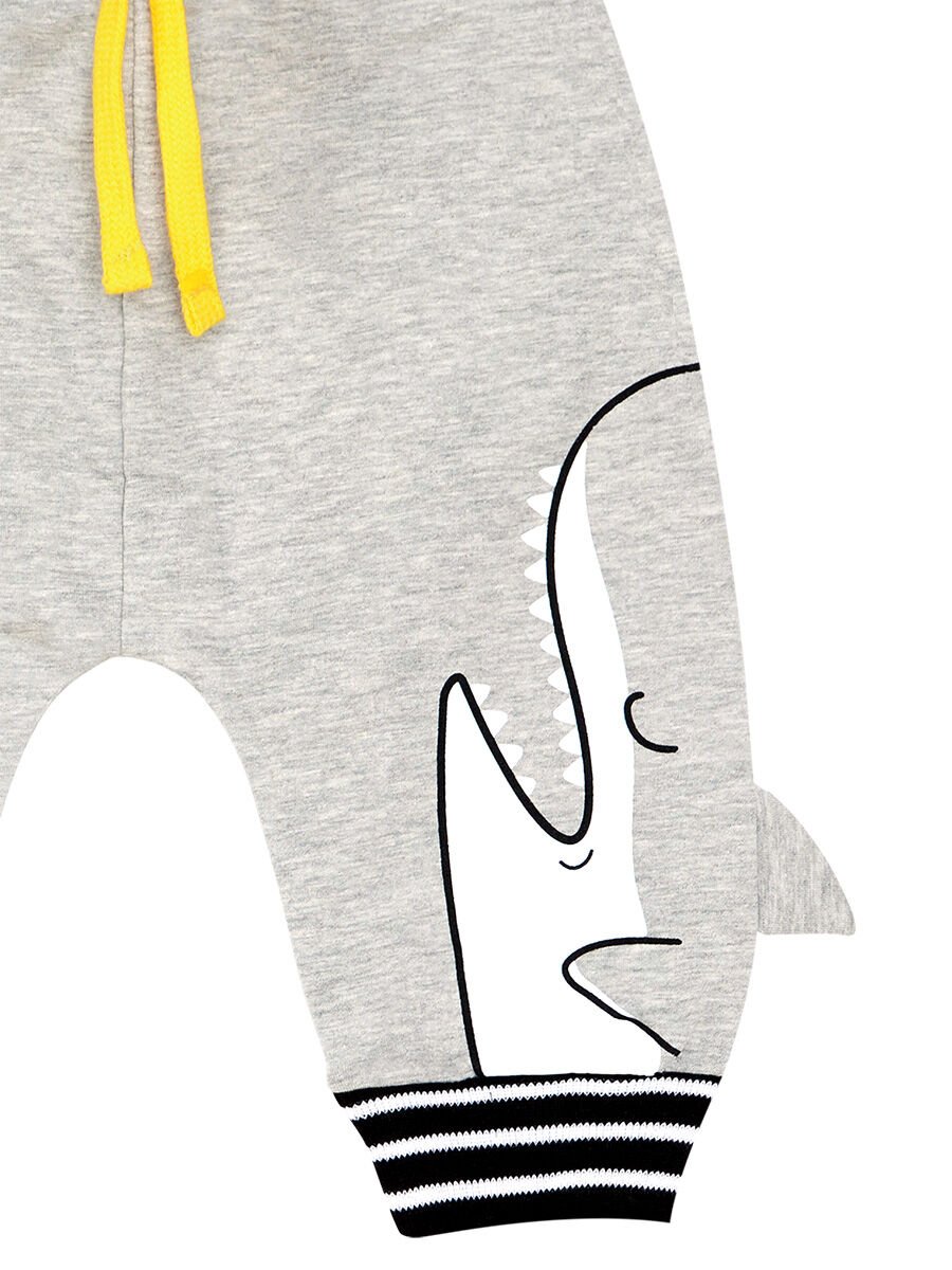 Shark Attack Erkek Çocuk T-shirt Kapri Şort Takım