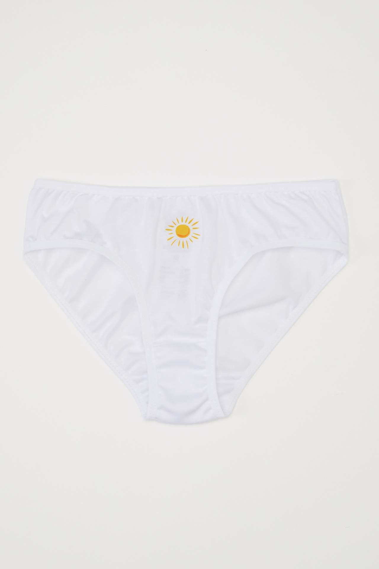 Kız Çocuk Baskılı 3'lü Slip Külot