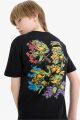 Erkek Çocuk Teenage Mutant Ninja Turtles Bisiklet Yaka Kısa Kollu Tişört