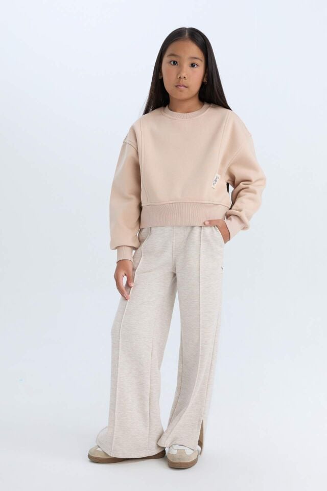 Kız Çocuk Wide Leg Pantolon