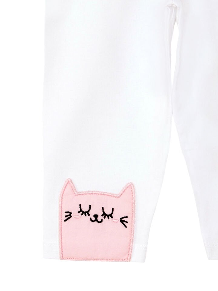 Deniz Kedisi Kız Çocuk Tunik Tayt Takım