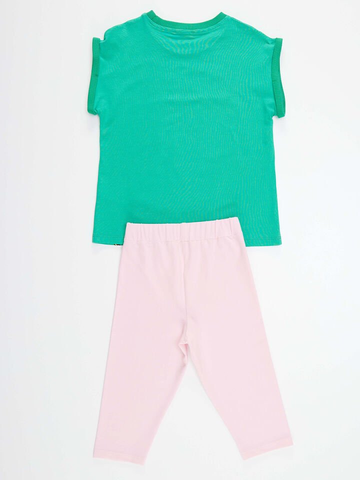 Rock Kankalar Kız Çocuk Tunik Tayt Takım