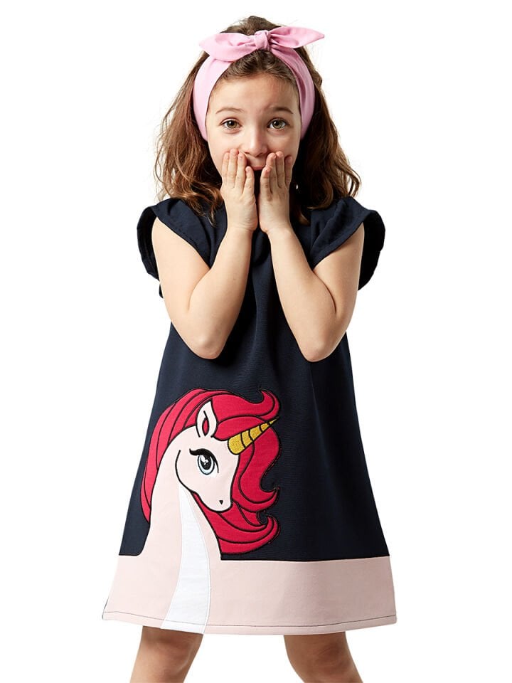 Unique Unicorn Kız Çocuk Elbise