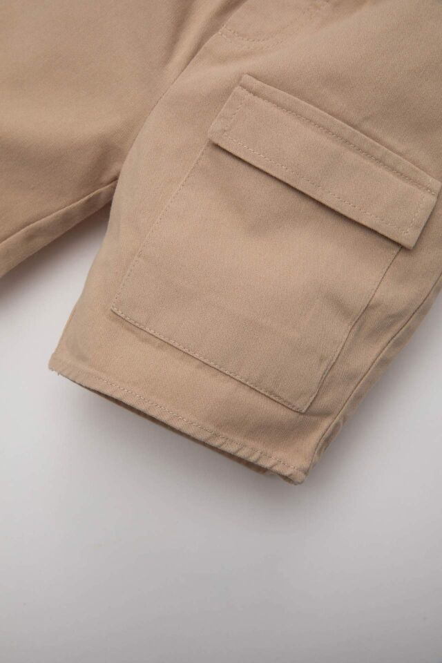 Erkek Bebek Gabardin Şort