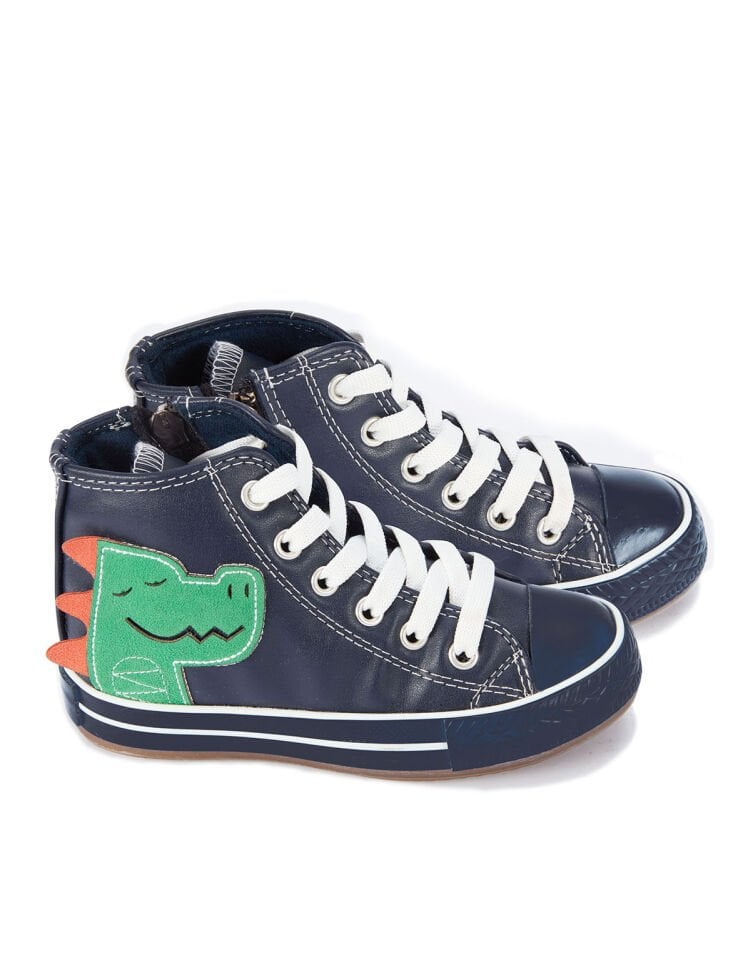 Dino Tırtırlı Erkek Çocuk Sneakers Spor Ayakkabı