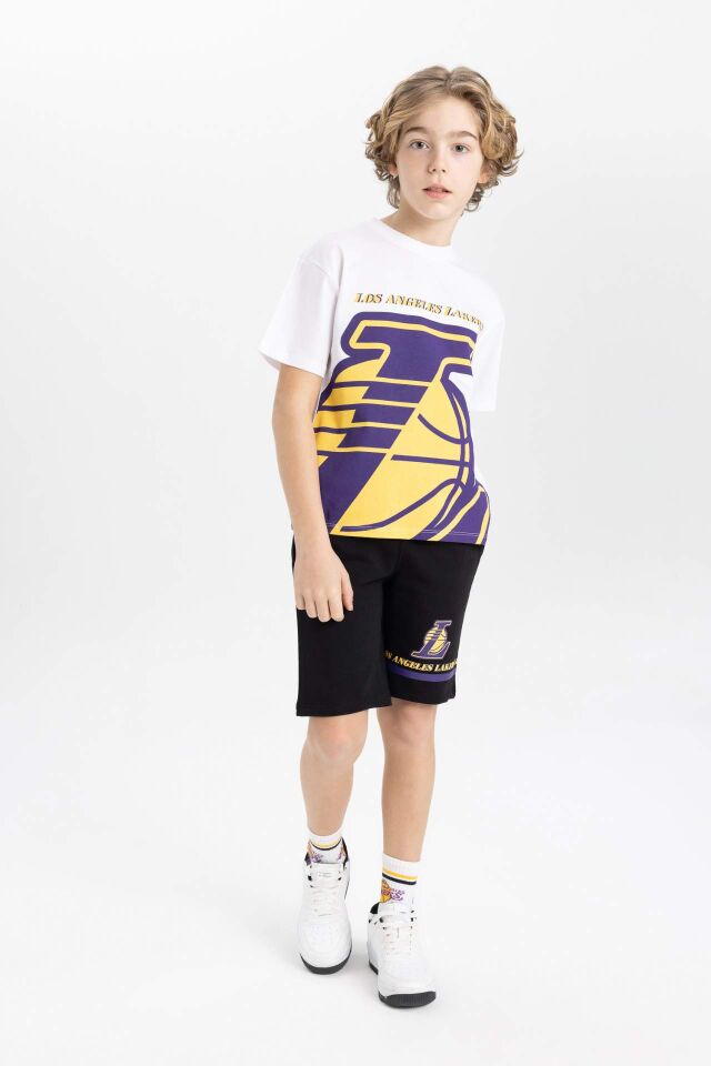 Erkek Çocuk NBA Los Angeles Lakers Şort