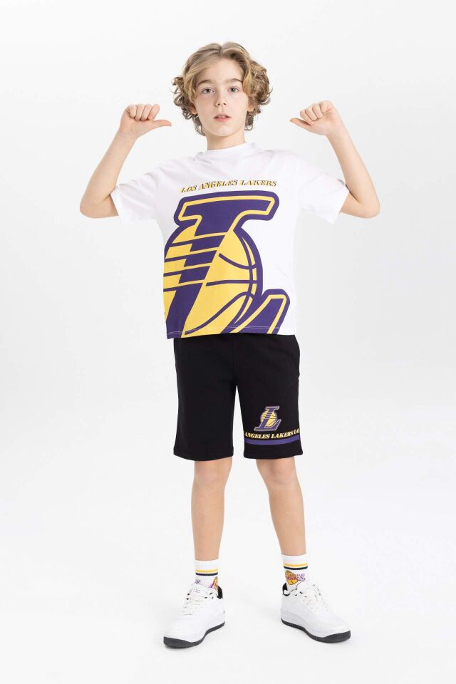 Erkek Çocuk NBA Los Angeles Lakers Şort