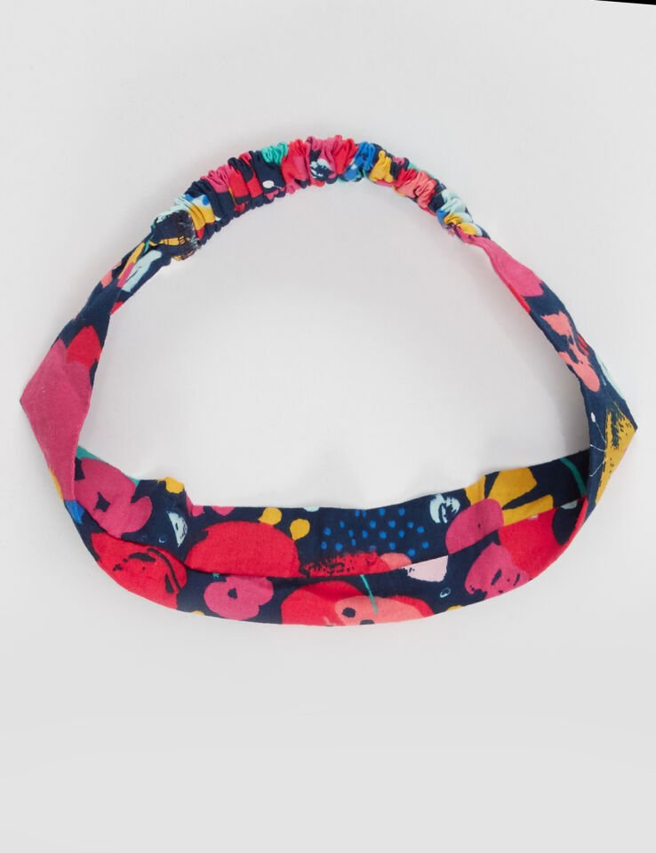 Çiçekli Kız Çocuk Saç Bandı