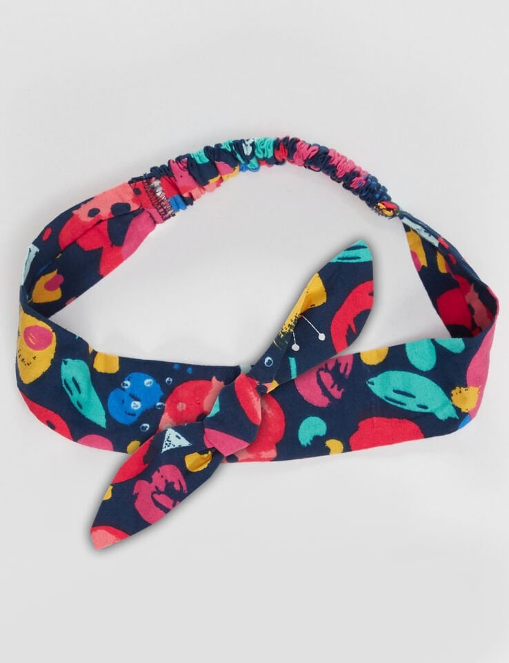 Çiçekli Kız Çocuk Saç Bandı