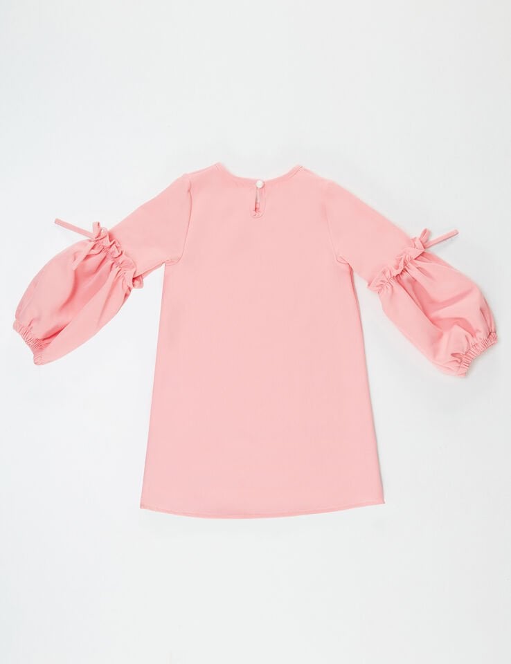 Cute Friends Kız Çocuk Dokuma Elbise