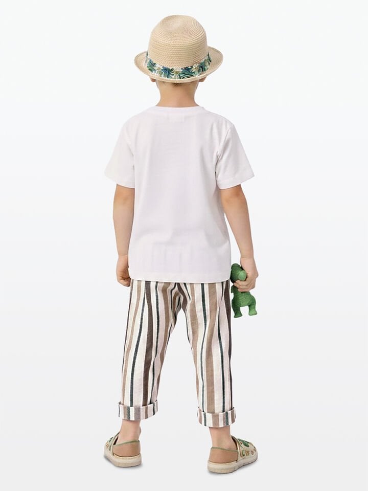 Dinolar Erkek Çocuk T-shirt Pantolon Takım