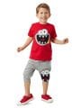 Kahkaha Erkek Çocuk T-shirt Kapri Şort Takım