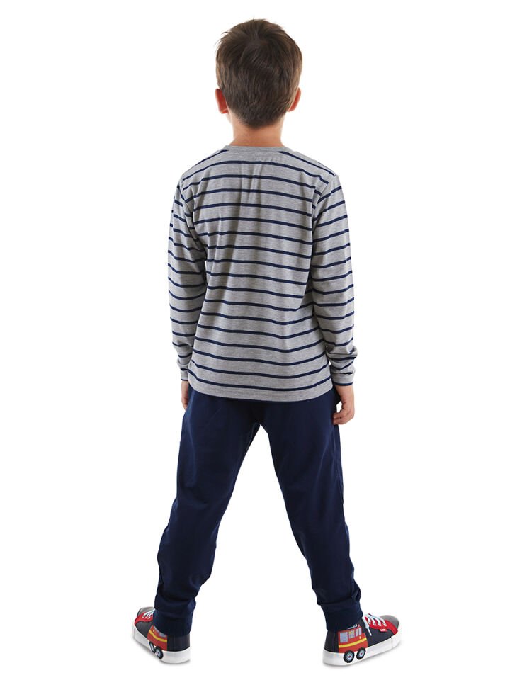 Traktör Erkek Çocuk T-shirt Pantolon Takım 8 Y - Lacivert