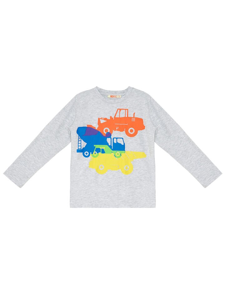 İnşaat Araçları Erkek Çocuk T-shirt Pantolon Takım