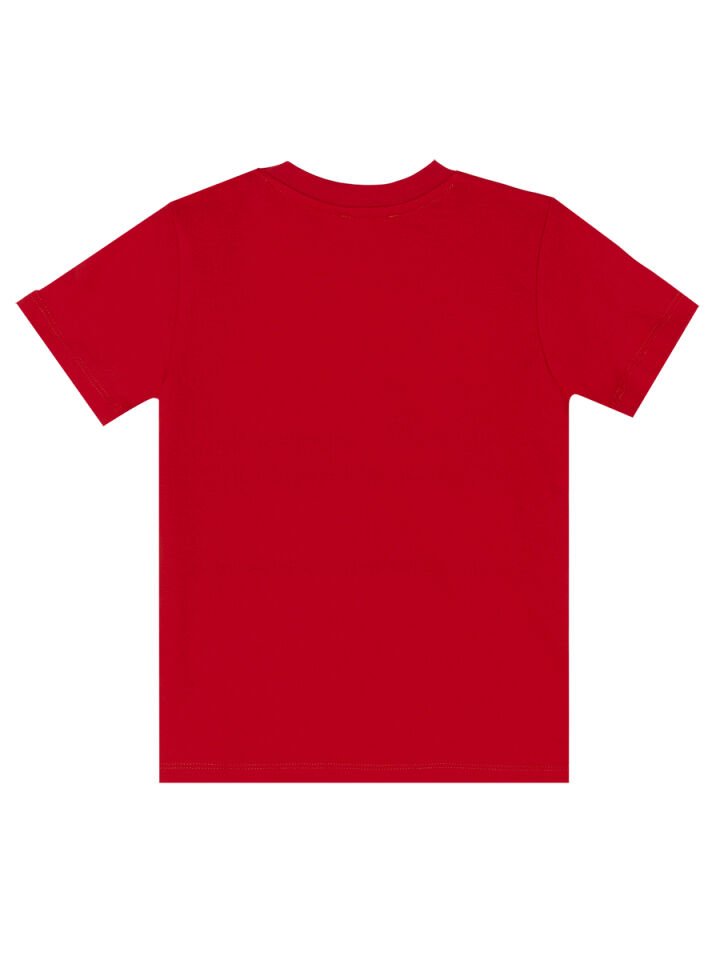 Kahkaha Erkek Çocuk T-shirt Kapri Şort Takım 5 Y - Kırmızı Gri