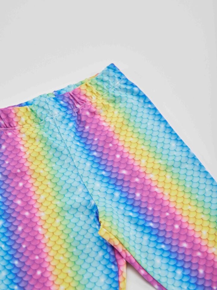 Deniz Kedisi Kız Çocuk Tunik Tayt Takım