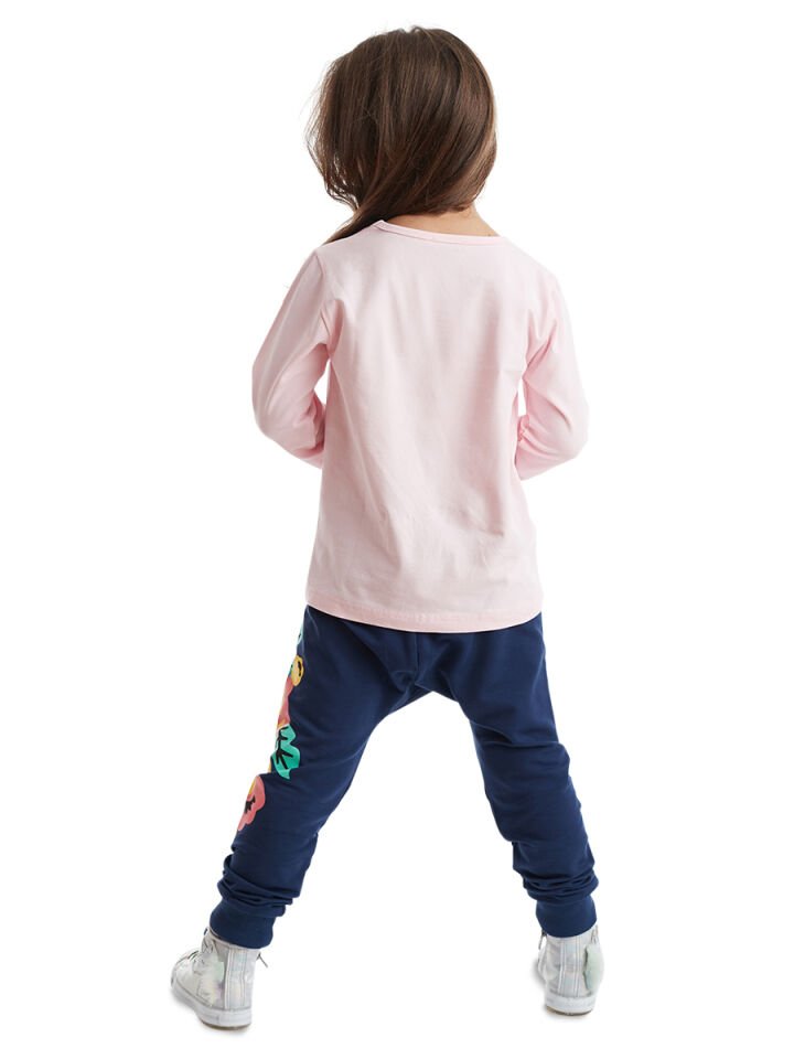 Balonlu Koala Kız Çocuk T-shirt Pantolon Takım 4 Y - Pembe, Lacivert