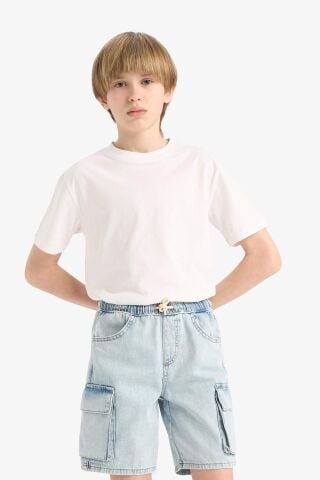 Erkek Çocuk Jean Şort