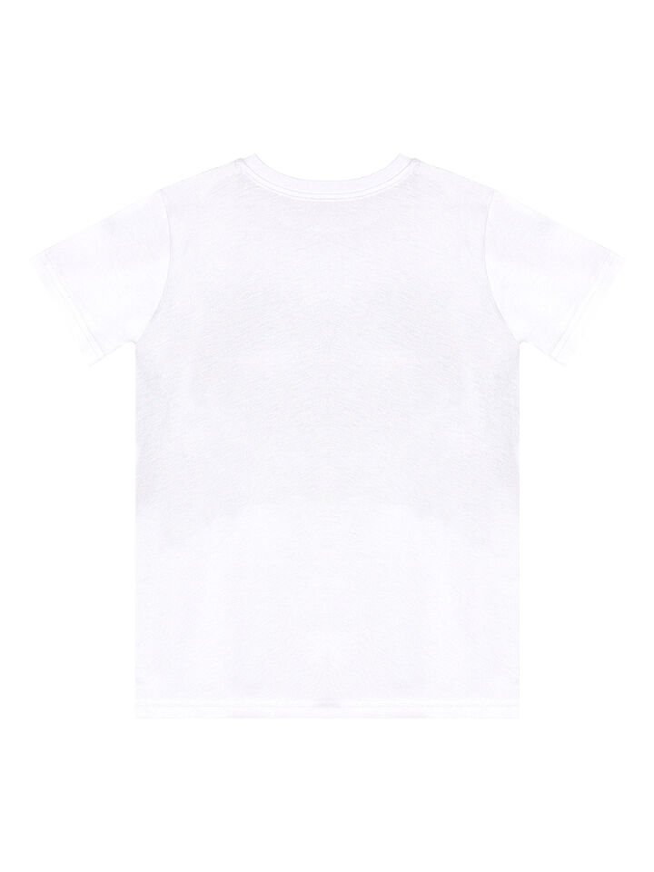 Yarışçı Erkek Çocuk T-shirt Kapri Şort Takım 9 Y - Beyaz, Gri