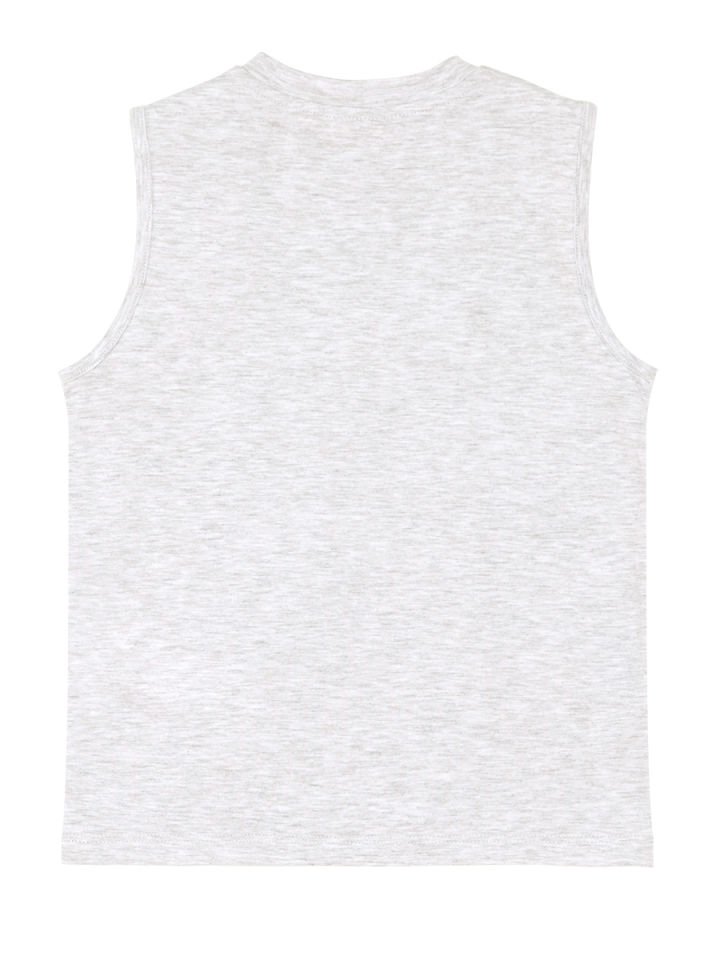 Renkli Dinolar Erkek Çocuk T-shirt Şort Takım 2 Y - Mavi, Açık Gri