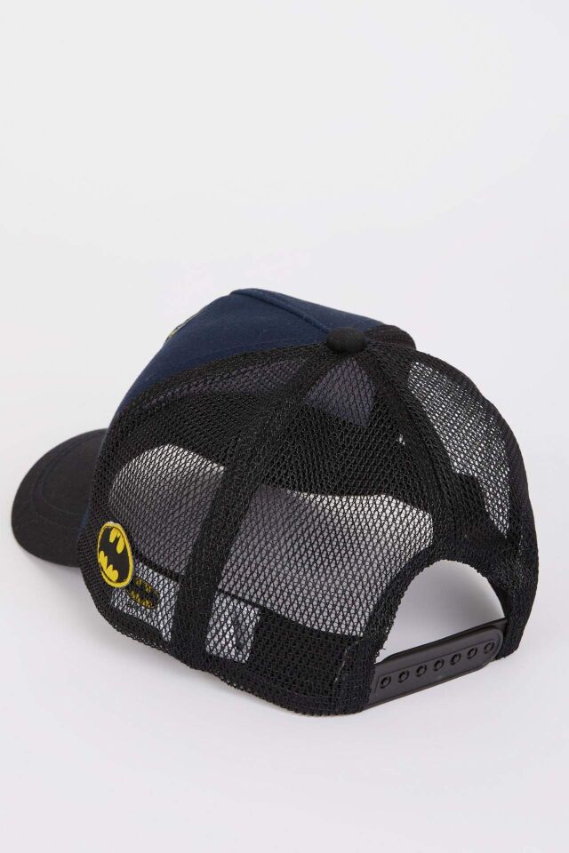 Erkek Çocuk Batman Pamuklu Cap Şapka