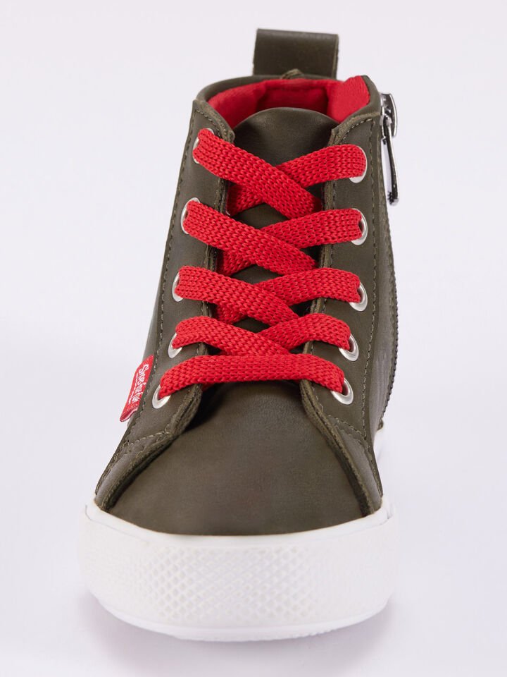 Dinozor Erkek Çocuk Haki Sneakers Spor Ayakkabı 29 N - Haki