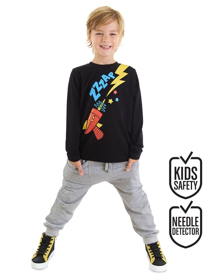 Zap Roket Erkek Çocuk T-shirt Pantolon Takım