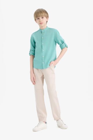 Erkek Çocuk Standart Jogger Paça Gabardin Pantolon
