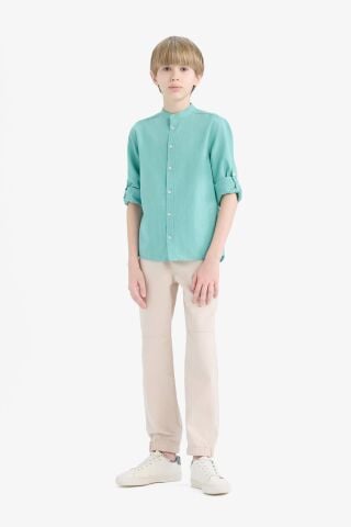 Erkek Çocuk Standart Jogger Paça Gabardin Pantolon