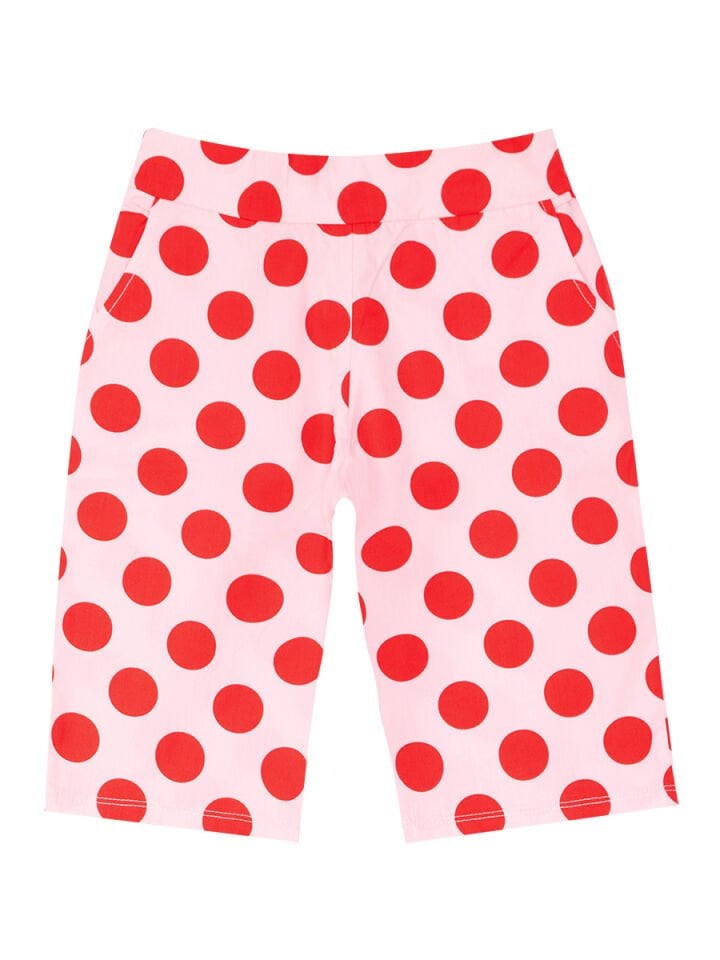 Ponçik Kedi Kız Çocuk T-shirt Kapri Şort Takım