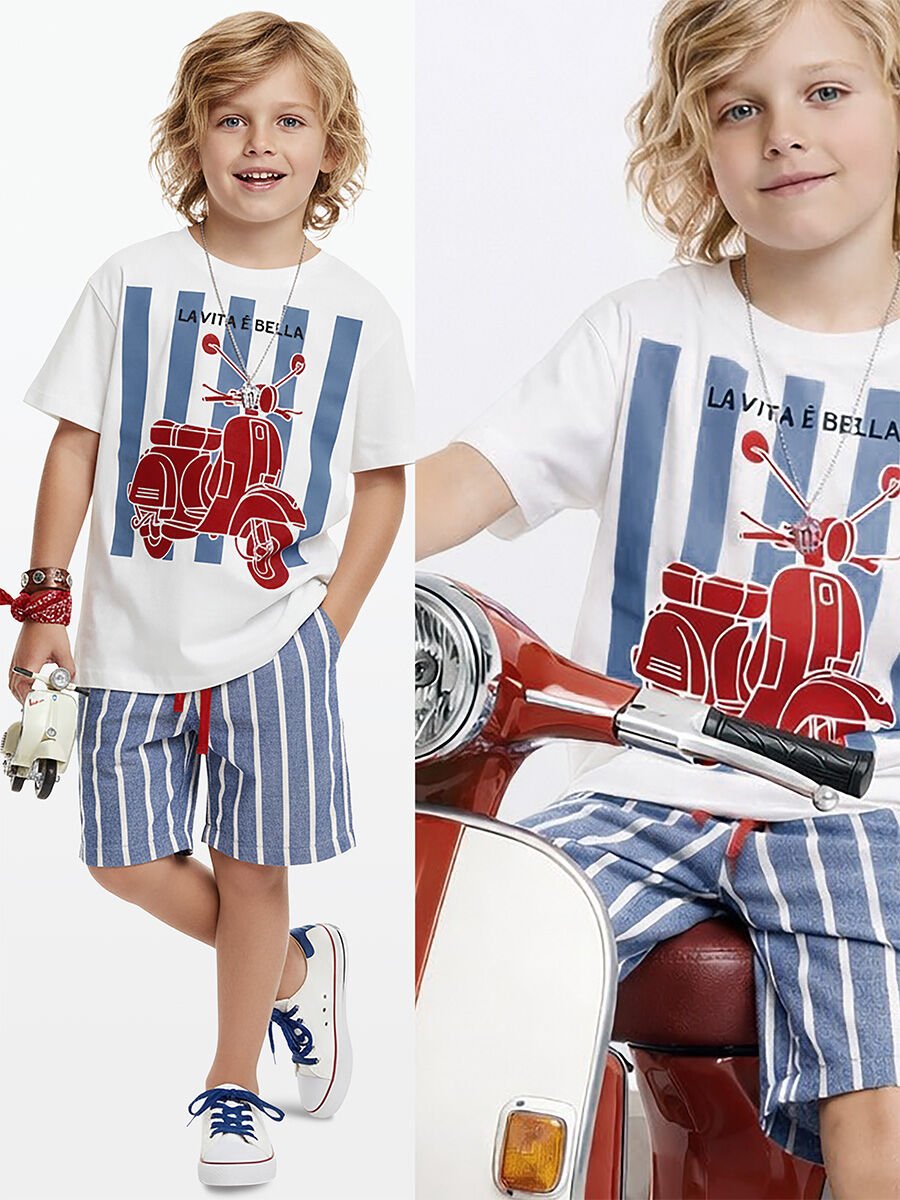 Lavita  Erkek Çocuk T-shirt Şort Takım