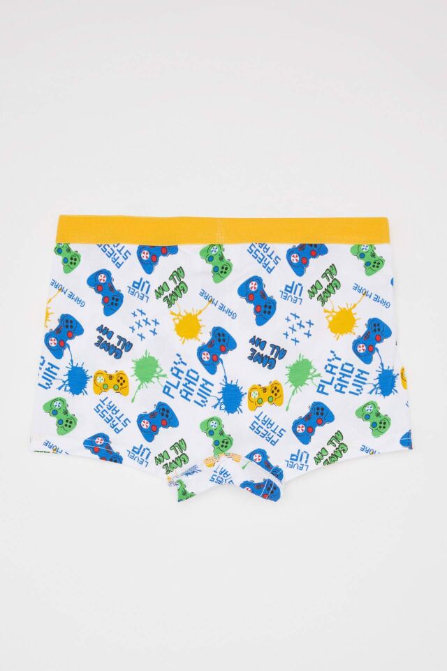 Erkek Çocuk Desenli 3'lü Boxer