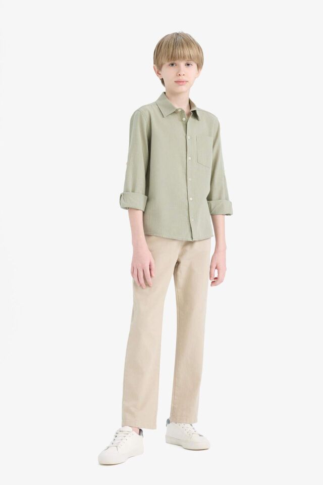Erkek Çocuk Standart Paça Gabardin Pantolon