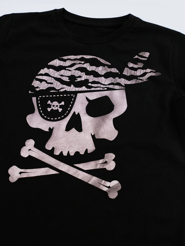 Korsan Kurukafa Erkek Çocuk T-shirt Pantolon Takım