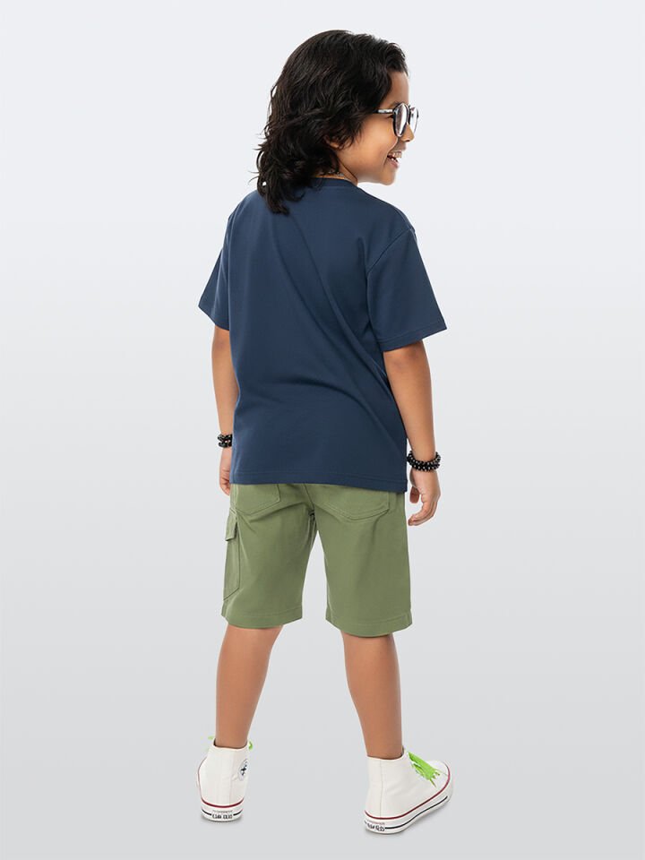 Genius Erkek Çocuk T-shirt Şort Takım