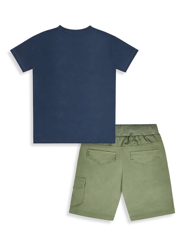 Genius Erkek Çocuk T-shirt Şort Takım