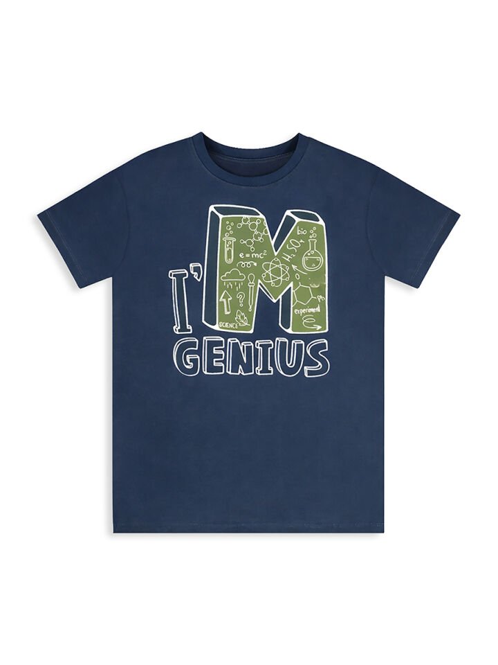 Genius Erkek Çocuk T-shirt Şort Takım