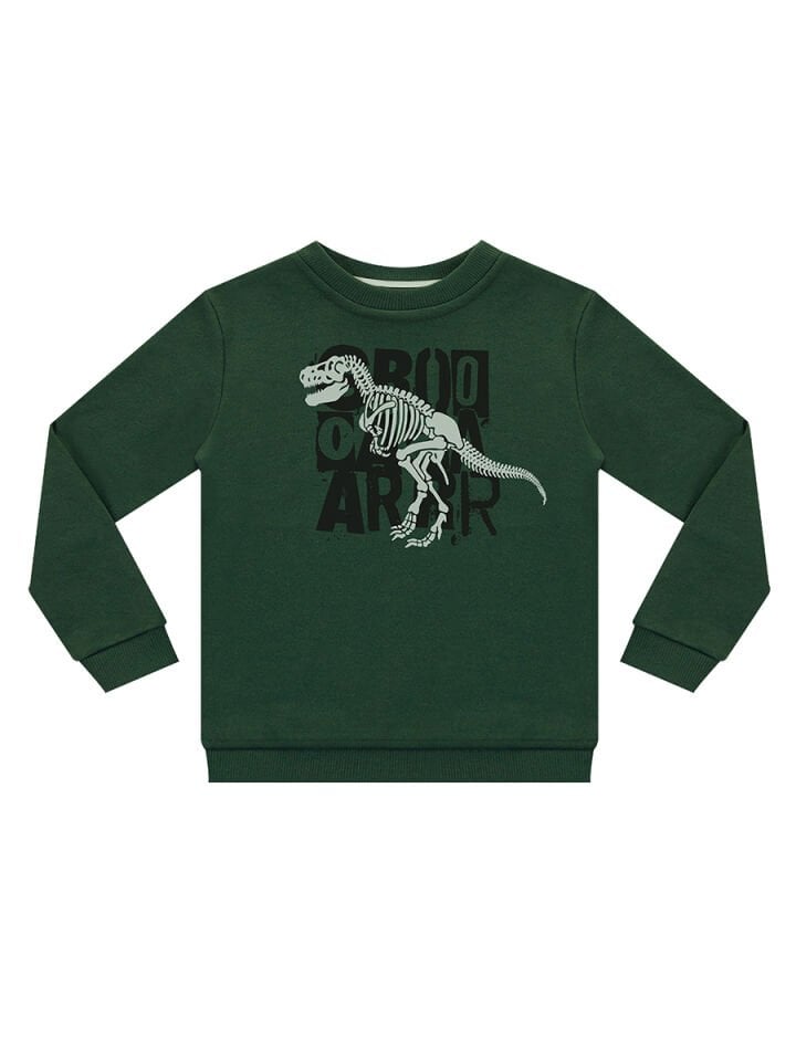 Roarr Dino Erkek Çocuk Haki Sweatshirt 8 Y - Haki
