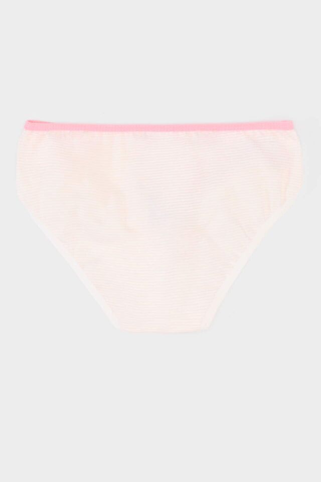 Kız Çocuk Desenli 3'lü Slip Kğlot