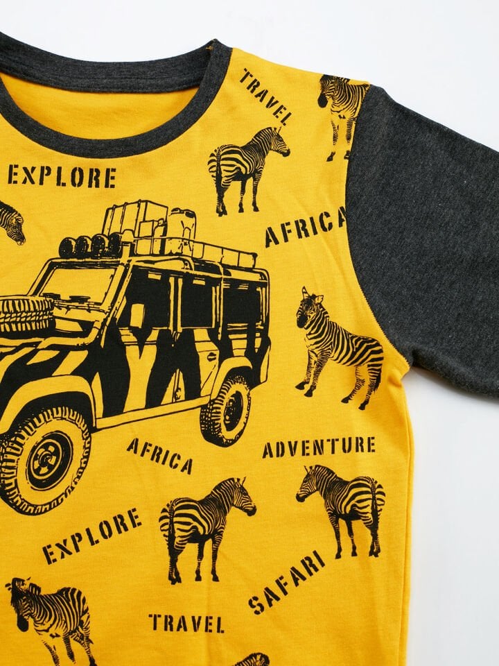 Explore Africa Erkek Çocuk T-shirt Pantolon Takım