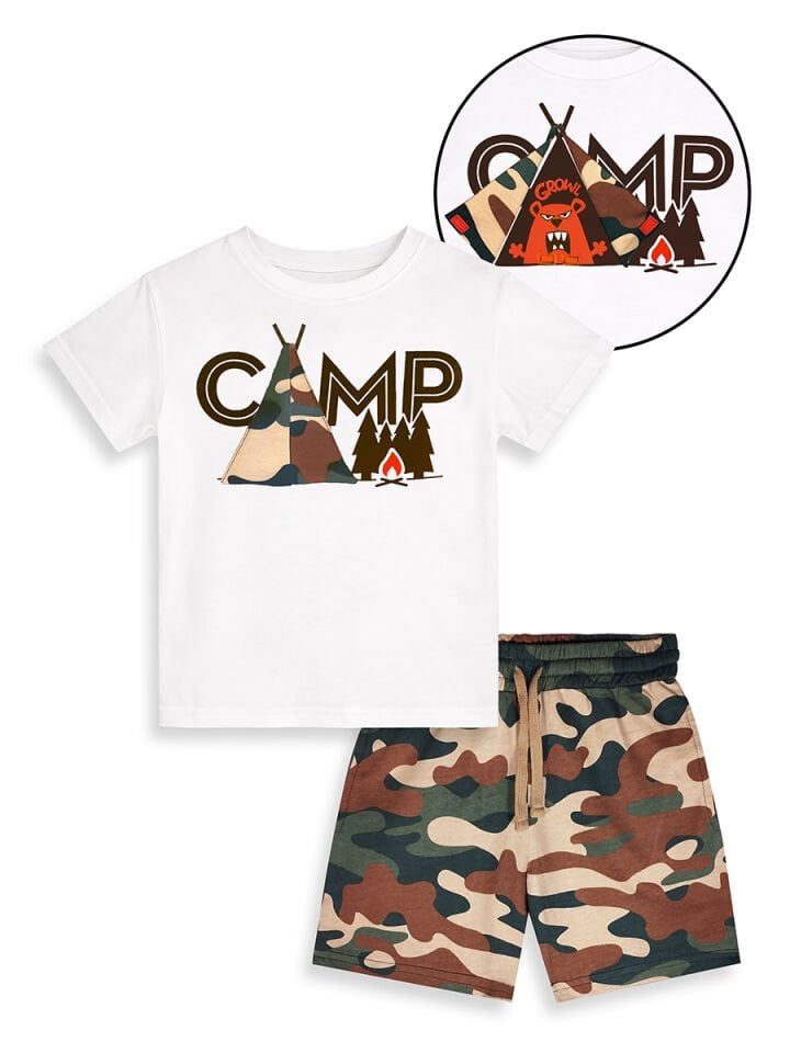 Camp Erkek Çocuk T-shirt Şort Takım
